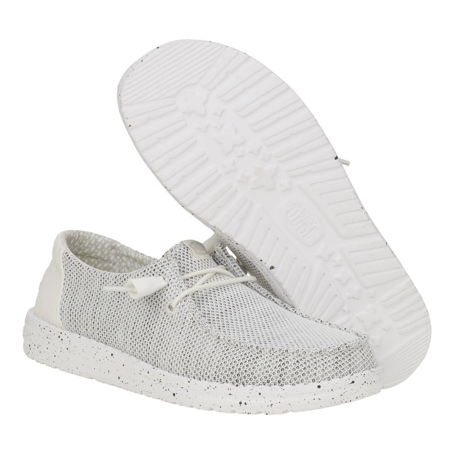 Wendy Stretch Sox Wide – Stone White - Image 4